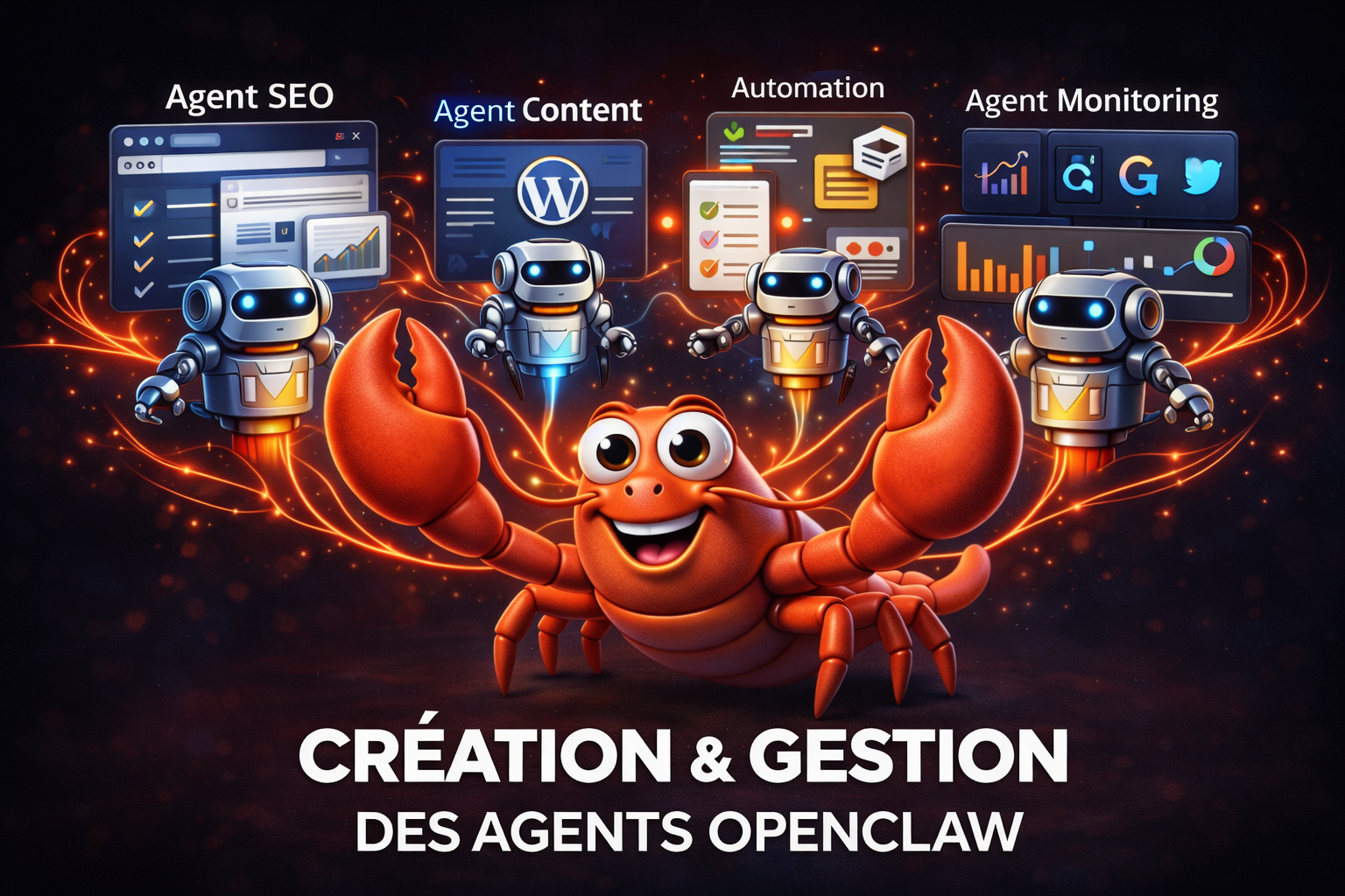 Création et gestion des agents OpenClaw